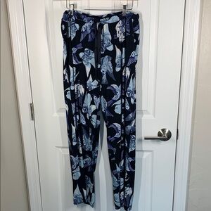 Soma cool nights satin trim pant in whimsical wings print size medium NWT